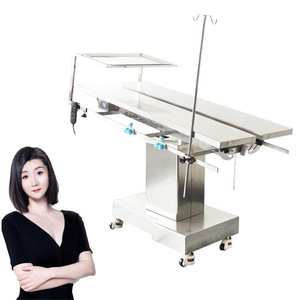 Dokter Hewan, Instrumen Kedokteran Hewan, Meja Operasi Hewan dari Baja Tahan Karat, Meja Operasi Rumah Sakit Hewan - Product Image 3