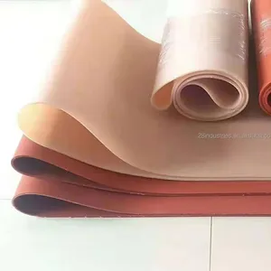 6mm sac machine silicone ceinture résistant à la chaleur sans soudure silicone convoyeur bande pour fermeture éclair sac machine