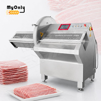 Machine à trancher les saucisses de salami commerciales MY, entièrement automatique, pour fromage, jambon, bacon, viande - Prix