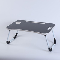 Bureau Portable en bois pour petit-déjeuner table d'ordinateur Portable Table d'ordinateur réglable pour bureau de lit