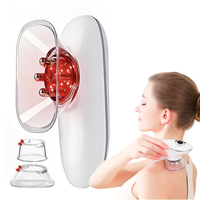 Masseur électrique Gua Sha avec ventouses, lumière rouge et chauffage, outil de modelage corporel et de relaxation pour massage à domicile