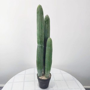 <span class=keywords><strong>Cactus</strong></span> Artificial (Saguaro) de Gran Tamaño, Estilo Nórdico, 100-200 cm, en Maceta, Temática del Desierto, Ideal para Decoración de Pisos y Escaparates - Product Image 2
