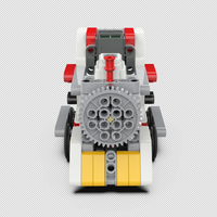 Kit de Robot STEM DIY, Juguetes de Construcción Tecnológica, Juego de Ladrillos para Niños, Juguete Educativo de Construcción de Modelos Apilables, 5-7 Años