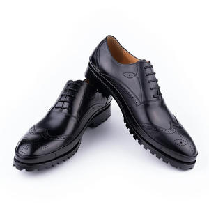 Zapatos de Vestir de Verano para Hombre VALENTINA de Cuero de Lujo, Hechos a Mano, con Cordones, Punta Cuadrada, Transpirables, Antideslizantes, con Diseño de Parches, Ligeros y Elegantes - Product Image 1