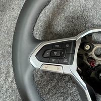 Volante de Cuero Perforado de Alta Calidad para Volkswagen, Kit de Reequipamiento para Todos los Modelos