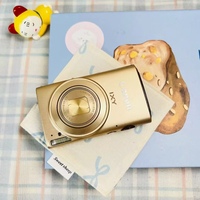 Meilleures ventes pour l'appareil photo numérique miniature sans miroir IXUS 255 CCD avec zoom optique 10x, Full HD 1080p, 4K, 12,1 Mpx, carte SD, appareil photo numérique pour enfants