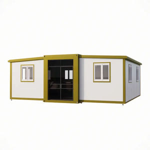 20ft 40ft Aislamiento térmico Prefabricado Modular Plegable Contenedor portátil Casa Diseño Estilo Plan para edificio de oficinas Hotel - Product Image 1