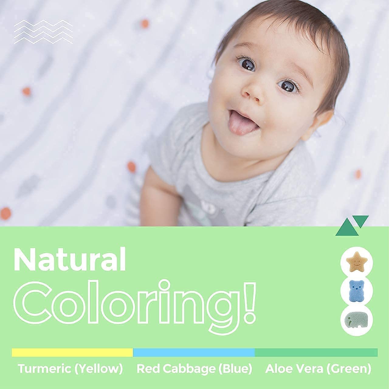 Lot De 2 Éponges De Bain Bébé Formes Mignonnes - Éponge Konjac Douce Naturelle Pour Enfants