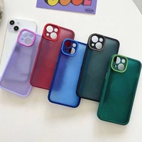 Coque de téléphone portable mate translucide pour Samsung A14/24/34/54/Redmi10/INFINIX HOT8