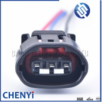 3Pin 6189-0442 Femelle pour Lexus 1UZ 2UZ Oval Alternator Plug Automotive Connectors 90980-11349 avec fils