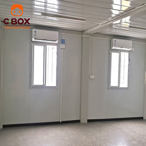 Cbox - Casa Contenedor Desmontable de Acero con Paneles Sándwich para Dormitorios en Obras de Construcción, Prefabricada y Modular de 2 Pisos - Product Image 4