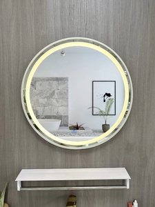 Huajinde hiện đại LED Bath gương cảm ứng chuyển đổi nhôm cho phòng ngủ căn hộ nhà bếp phòng khách IP44 cho hội trường nhà máy trực tiếp - Product Image 5