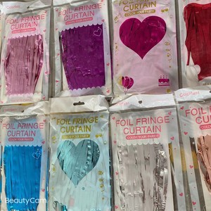 <span class=keywords><strong>Rideau</strong></span> de franges en <span class=keywords><strong>plastique</strong></span> et feuille métallisée en gros, 2m*1m, couleur personnalisée, écologique, toile de fond brillante pour décoration de mariage et de fête, haute qualité - Product Image 5