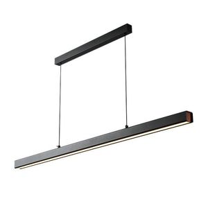 Lámpara Colgante Moderna Minimalista de Espectro Completo, Diseño de Línea Única para Comedor/Barra, Luz Amigable para la Vista, Color 3000K - Product Image 2