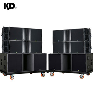 ลำโพงไลน์พาสซีฟ Kd-2/kd-28 4/8 โอห์ม 35hz-20khz(-10 Db)/25hz150hz ซับวูฟเฟอร์คู่ขนาด 18 นิ้ว Kd-2/kd-28 ปรับมุมได้ - Product Image 4