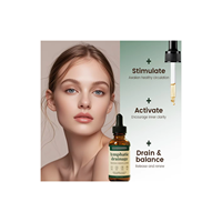 Gotas de Apoyo para el Drenaje Linfático, Suplemento Líquido Herbal para la Desintoxicación y Limpieza Linfática, Agente Profesional de Dropshipping, Ofrece Productos