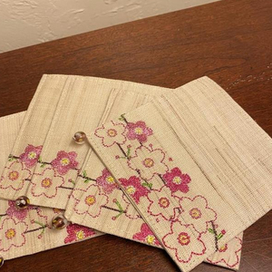 Posavasos de Tela Hechos a Mano de Moda - Product Image 1