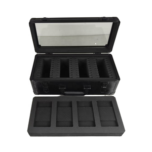 Boîte de rangement pour cartes classées avec couvercle transparent - Organisateur de protection rigide pour cartes à collectionner (Pokémon/MTG) - Product Image 4