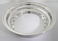 Roues forgées personnalisées 3 pièces Jantes forgées T6061 12*2 12*3 12*5 pouces Lèvre extérieure Euro Step