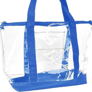 Bolsa <span class=keywords><strong>de</strong></span> Mano Transparente <span class=keywords><strong>de</strong></span> PVC Personalizada con Cierre, para Playa y Estadio, Gran Venta - Product Image 6