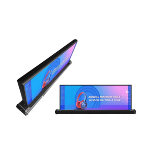 شاشة عرض Led لسيارة P4 P5 * من السقف * * قابلة للبرمجة شاشة إعلان مزدوجة الجانب مقاومة للماء شاشة عرض Led علوية لسيارة الأجرة في الهواء الطلق - Product Image 4