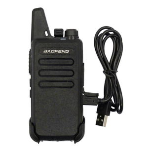 Walkie Talkie Portátil BF-T20 UHF 400-470MHz, Radio Bidireccional Analógica de 2W, 16 Canales, Alcance de 0-3km, Resistente al Agua IPX-1 - Product Image 1