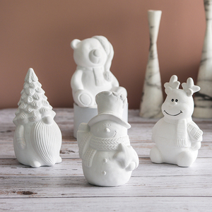 Peinture <span class=keywords><strong>en</strong></span> céramique personnalisée, modèle éducatif, coloriage, <span class=keywords><strong>bonhomme</strong></span> <span class=keywords><strong>de</strong></span> <span class=keywords><strong>neige</strong></span>, kits d'art et d'artisanat, <span class=keywords><strong>dessin</strong></span>, kits <span class=keywords><strong>de</strong></span> bricolage, jouets <span class=keywords><strong>de</strong></span> noël - Product Image 4