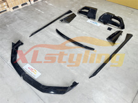 XLstyling Accessoires de conversion de carrosserie de haute qualité, spoiler avant noir brillant, kits aérodynamiques pour BMW M5 Série 5 G90