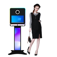 15.6 pouces miroir magique Machine photomaton Led cadre boîtier augmenté Portable mariage vogue réalité Selfie