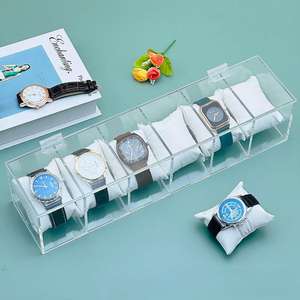מותאם אישית אקריליק תיבת pmma מתנה תיבת תכשיטים אקרילית תיק תלוי מכסה אקריליק אקריליק קוסמטי עבור שעון תכשיטים - Product Image 3