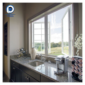 Prima 2025 Soundproof estilo francês alumínio Casement janelas personalizadas empurrar e puxar Swing janelas - Product Image 3