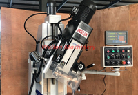 Machine de perçage et de fraisage robuste WELLON XZ5150 avec alimentation automatique du brocheur, levage motorisé de la tête, broche ISO40, 380V, Shandong