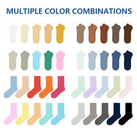 Chaussettes de sport personnalisées pour femmes | Tricot respirant en coton |   Chaussettes de course et de cyclisme haut de gamme pour l'automne