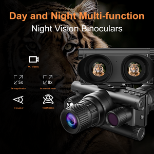 Binoculares de visión nocturna con wifi Z9157, gafas con zoom digital 8X, 4K UHD, 40MP, dispositivo de visión nocturna infrarroja con soporte para la cabeza, telescopio de caza - Product Image 2