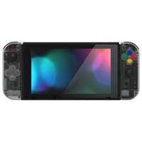 EXtremeRate - Carcasa de Repuesto para Control de Nintendo Switch, Versión D-Pad, con Joystick y Empuñadura