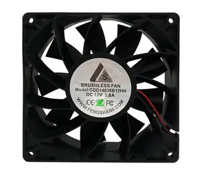 IP68 140x140x38mm kanal DC eksenel Fan 14038 egzoz fanları 12 volt