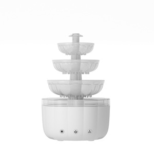 2026 New Fountain Creative 500ml <b>USB</b> Aromatherapy Machine Home Bedroom Desktop Atmosphere Light Heavy Fog Silent Humidifier - Product Image 6