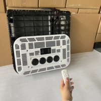 Climatiseur électrique universel 12V/24V pour camion, climatiseur de toit silencieux pour voiture, pour camping-car, bus, camion, caravane
