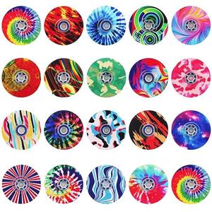 Fidget Spinners à Illusion Visuelle 3D Colorés, Jouets Anti-Stress Optiques Effet Tourbillon Arc-en-ciel pour Enfants et Adultes, Cadeaux de Fête - Product Image 6