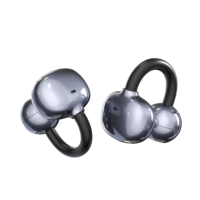 Nouveaux écouteurs intelligents à écran tactile couleur, redéfinissent l'esthétique audio ouverte, écouteurs à clip d'oreille BT V5.3 mini sans fil