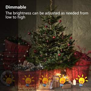 ปรับแต่ง <span class=keywords><strong>Led</strong></span> ประทัดไฟสตริง USB นางฟ้าไฟประทัดคลัสเตอร์11.5Ft 100LED ไฟคริสต์มาส - Product Image 5