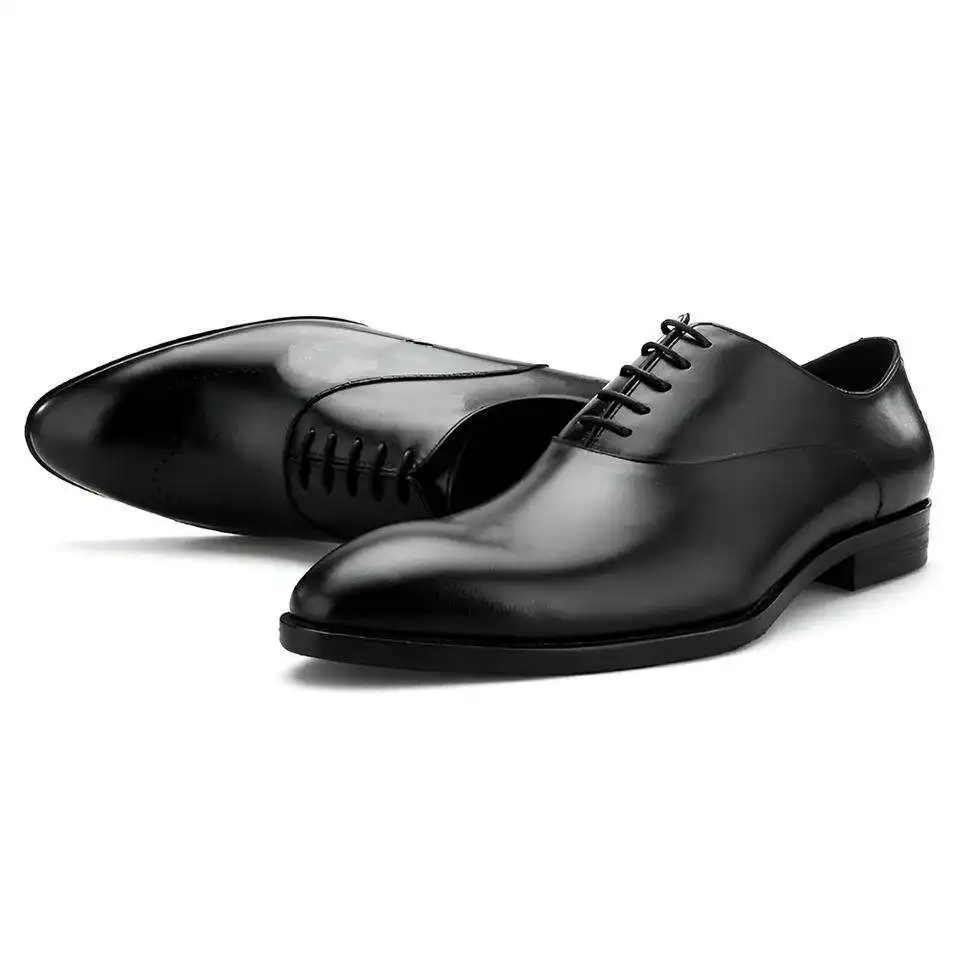 High Quality Handmade Non Slip Sole Full-Grain Leather Dress Shoes For Men Business
