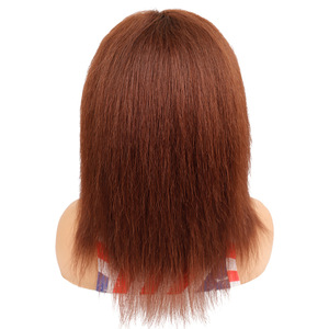 Perruques pour femmes café mixte hairl ace tête avant cheveux - Product Image 5
