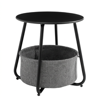 Nappe ronde personnalisée avec poches, style lin blanc, pour café, salle à manger, événement