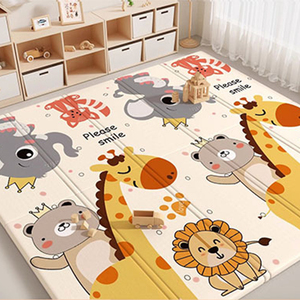 Tapis <span class=keywords><strong>de</strong></span> jeu pour enfants durable en XPE, graphismes double face, couche protectrice imperméable, léger, portable, facile à plier, <span class=keywords><strong>coussin</strong></span> <span class=keywords><strong>de</strong></span> <span class=keywords><strong>sol</strong></span> pour bébé - Product Image 4