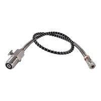 Adaptateur de charge de remplissage HPA Mini Diving DIN Connect avec tuyau haute pression de 24 pouces
