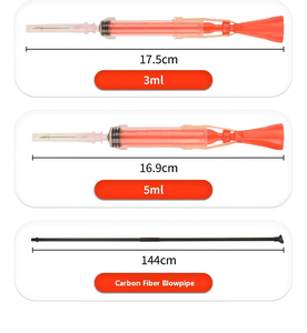 <span class=keywords><strong>Seringue</strong></span> vétérinaire pour vache, mouton, cochon – Injection à distance pour animaux – <span class=keywords><strong>Seringue</strong></span> volante en plastique pour injection de vaccin rouge - Product Image 3