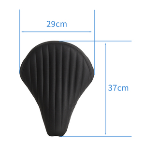 Groothandel Motoraccessoires <span class=keywords><strong>Bobber</strong></span> Gestreepte Solo Zitkussens - Product Image 2