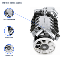 Complete OM502LA 15.9L V8 SOHC 32 Valve Turbo Diesel Engine Assembly 610HP Engine for Mercedes Benz Actros Truck