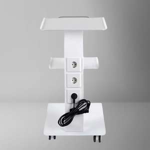 Tre strati <span class=keywords><strong>Scanner</strong></span> orale ospedale espositore alimentazione elettrica in acciaio inox clinica Mobile carrello dentale - Product Image 2